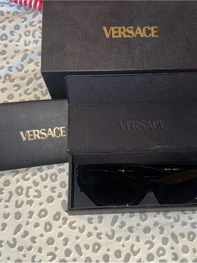 Versace Black Women's Sunglasses